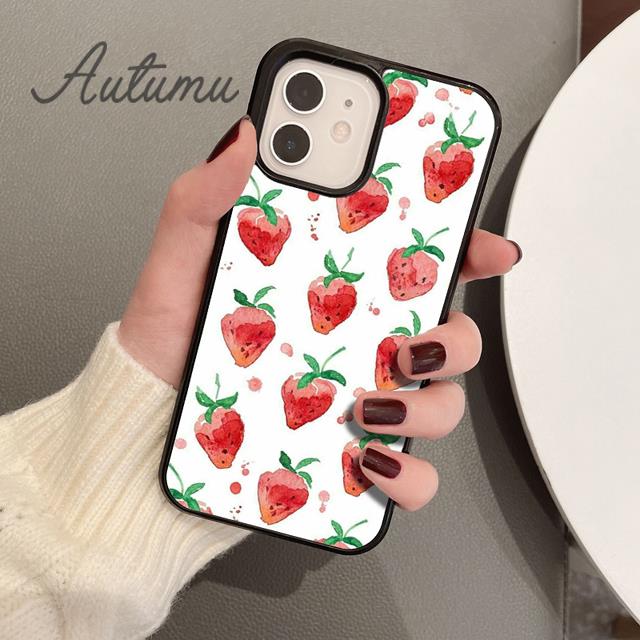 Husa de telefon Strawberry Fields Forever pentru iPhone 11 12 13 14 Pro Max mini XR XS SE 2020 6S 7 8 Plus Husa Samsung Galaxy S21 S22