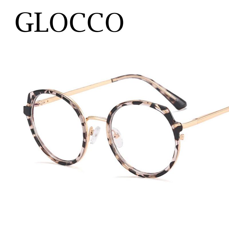 Fashion TR90 Anti Blue Light Glasses Women Ultralight Round Reading Optical Computer Eyewear 0 to +6 0