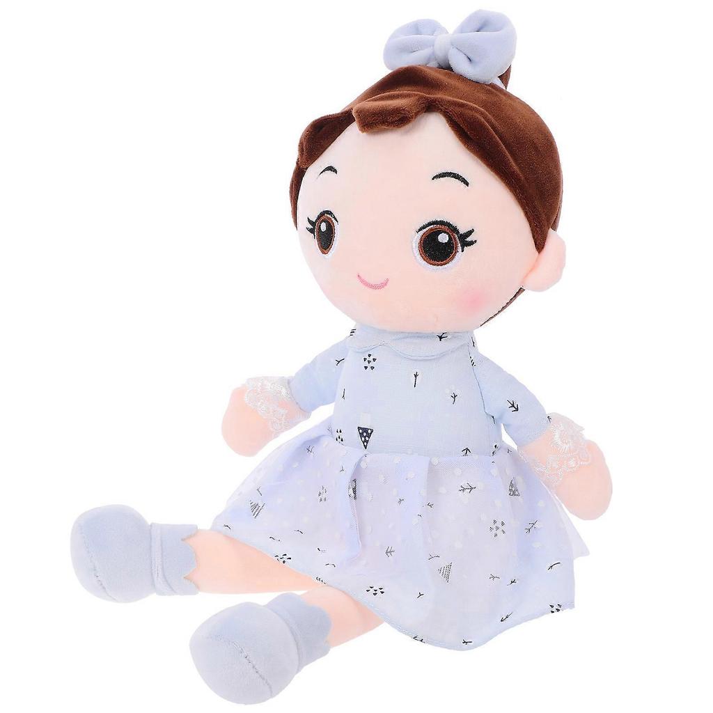 Poupée en peluche Poupée bébé Jouet en peluche Joli jouet en peluche Jouet fille rembourrée Poupée fille mignonne Jouet Poupée en peluche
