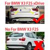 Für BMW X3 F25 xDrive 20i 28i 2015 2016 2017 Stoßfänger hinten Reflektor Rückleuchteneinheit 63257352209 63257352210 Lampe Rückleuchte