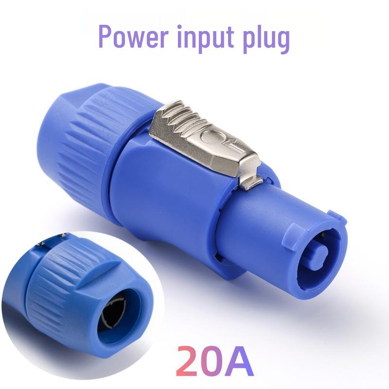 3P LED Display Quick Plug Socket for Solderless Power and Stage Audio Equipment Connection
