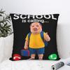 John Pork Back To School Pillow Case  Comfy Pillow Cover Cute Funny Cushion Cover For Office Car Home Decor