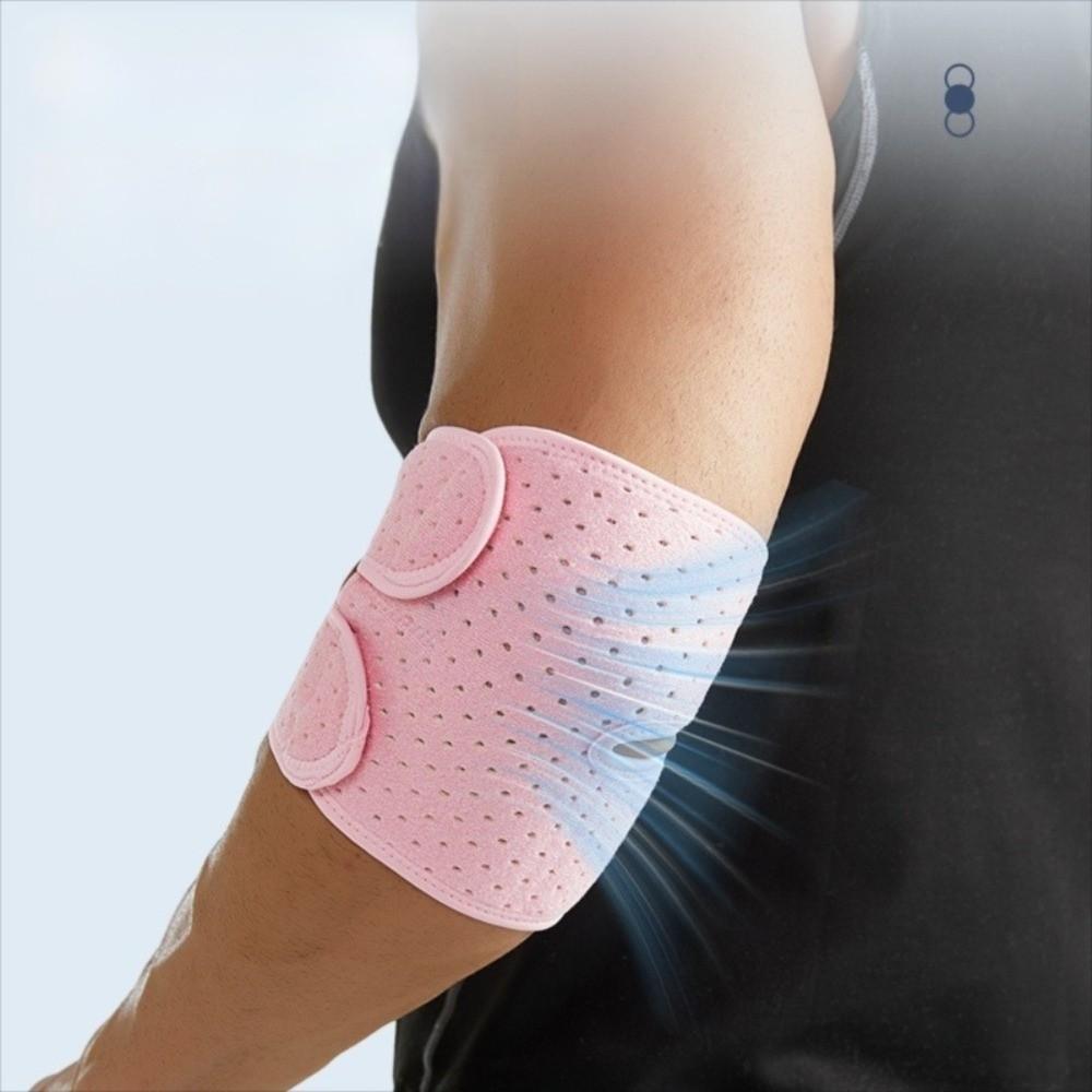 Doppelter Riemen Kompressions-Ellenbogenbandage Atmungsaktive Ellenbogen-Kompressionsärmel Damen