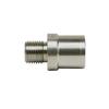 1 Pair Stainless Steel 9/16 Inch Bike Pedal Spacer Extension for Road Bicycles Mountain Bikes Bicycles Pedal Extender