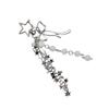 Stylish Star Tassels Bowknot Beaded Keychain Hanging Key Ring Handmade Phone Chain Accessories for Women and Teens