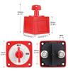 300A DC 48W Single  Battery 2 Position Mass Switch With Locking Key Marine Isolator Disconnect Rotary For Camping RV Truck Boat