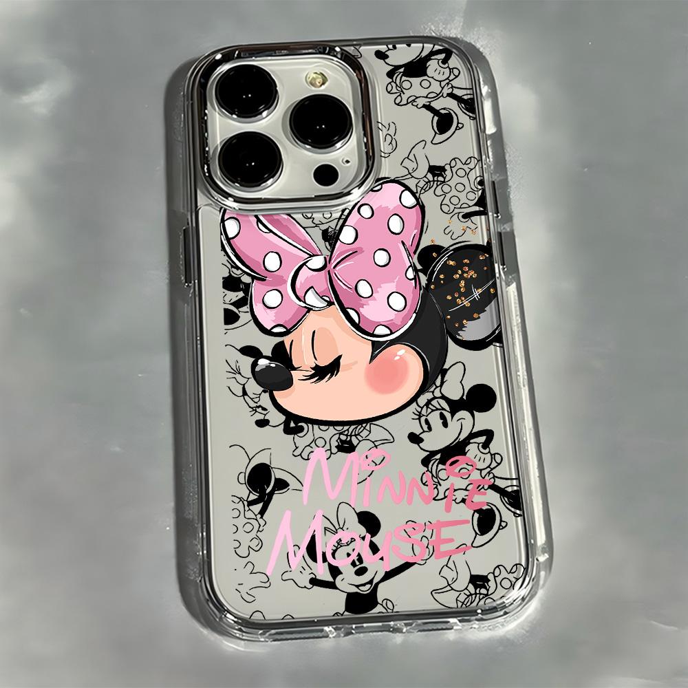 

Graffiti M-Mickey Minnies Phone Case for Samsung Galaxy S25 S24 S23 S22 S21 S20 Note20 FE Ultra Edge Plus 4G 5G Transparent Soft Samsung S24 5G