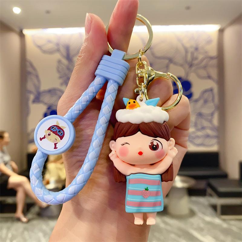 

Мультяшный Креативный Милый Маленький Брелок для Новой Пары Милая Кукла Автомобиль Модный Подвеска для Сумки Детская Игрушка