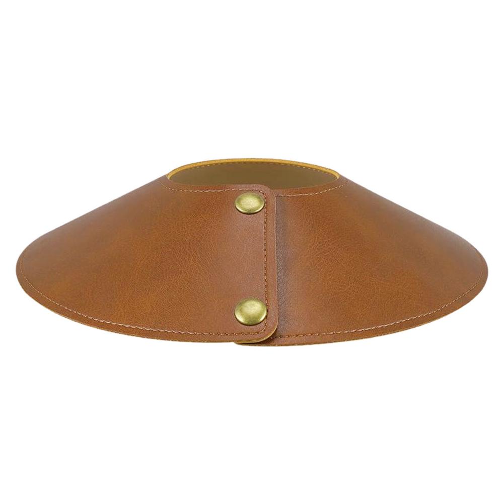 

Leather Lampshade Pu Spotlight Protector Cover Dustproof Detachable Removable Washable Light Lamp Cover Light Accessory For Home