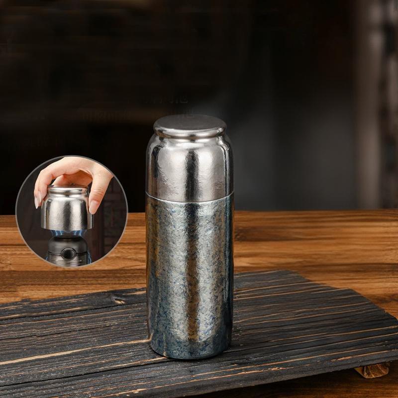 Boguangfeng Pure Titanium Insulated Tea Infuser Bottle
