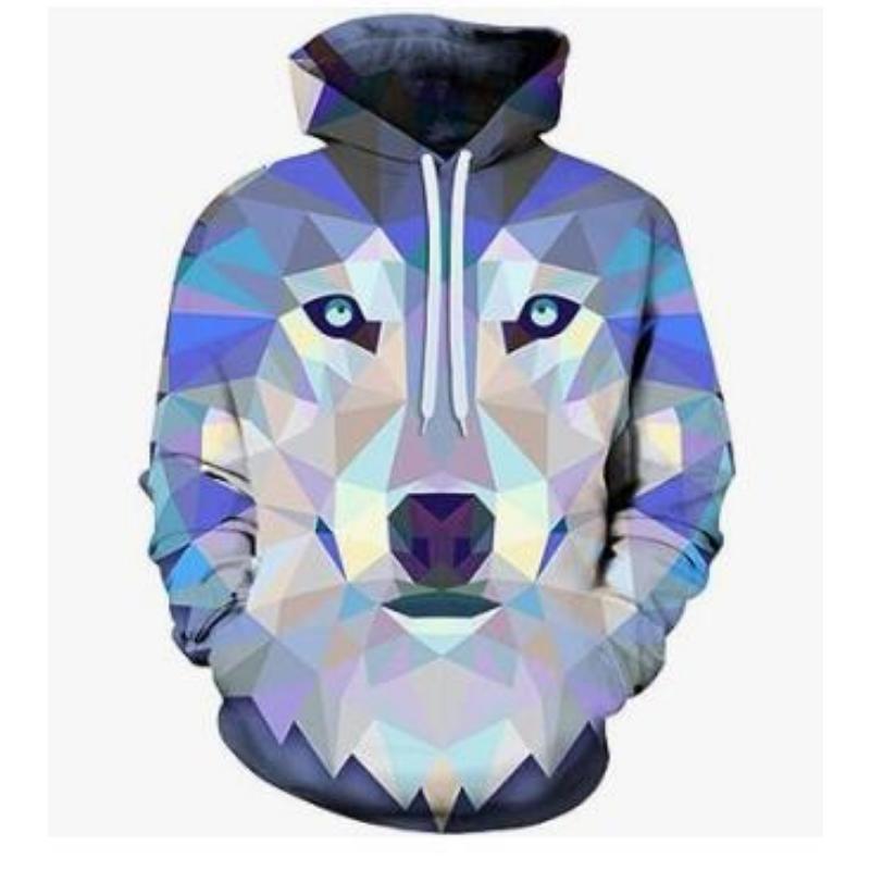 New Men's Animal Series 3D Wild Boar Printing Sweatshirt Casual Fashion Women's Y2K Hoodies Pullover Street Large Sudaderas