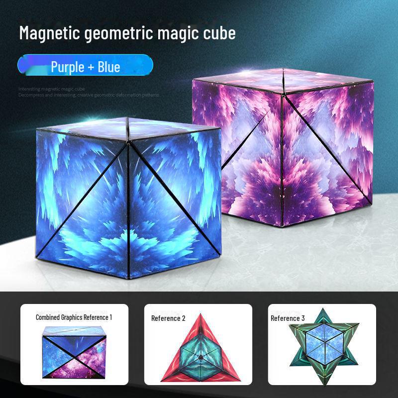 3D Magnetic Logic Cube: Innovative Children's Educational Toy