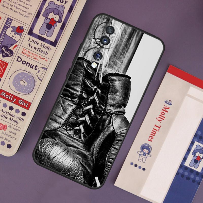 Boxing Gloves Case For Honor Magic 6 5 7 Pro Honor 200 Pro 50 70 90 Lite X9b X9a X8b X8a X8 X9 X9c Cover