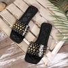 Elegant Women Slippers Lightweight Comfortable Slip On Slippers Flat Outside Shoes Women Outdoor Anti-slip Sandals Slides Women