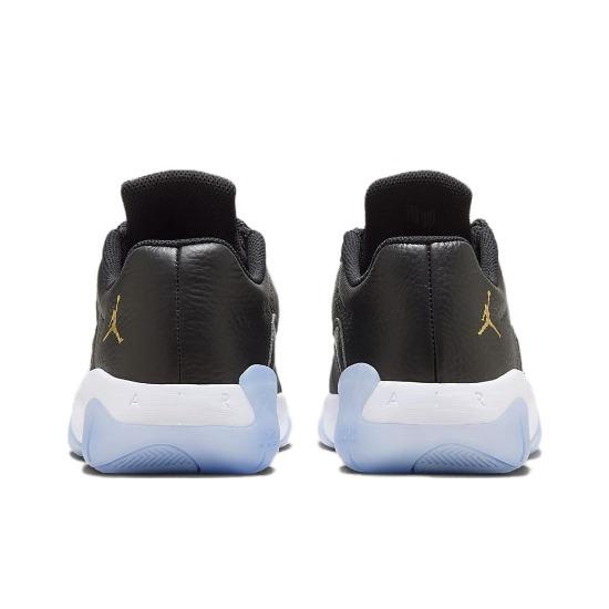Air Jordan 11 CMFT Low Schwarz Weiß Gold DN4180-070