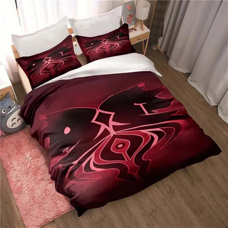 3D Print Bedding Set Duvetcover Set Single Double King Size Kawaii Cartoon Aphmau Adult Boys Bedroom Duvet Cover and Pillow Case