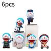 Toy Doraemon 6pcs  Police Football Players Workers Scientists Painter Astronaut
