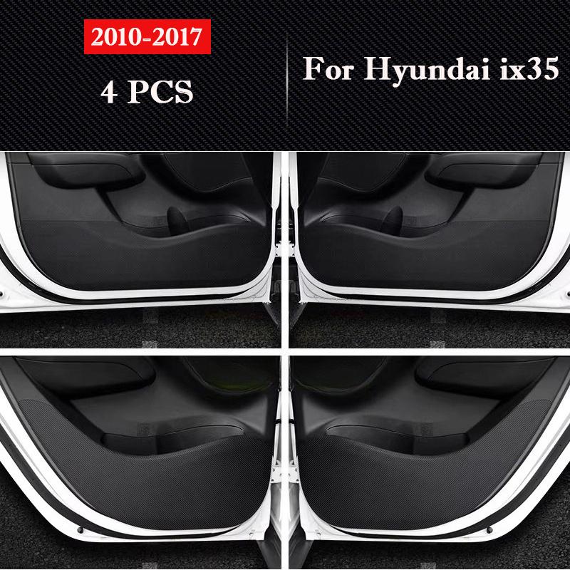 

For Hyundai ix35 2010 - 2026 Car Door Anti Kick Pad Glove Box Protection Sticker Scratch Resistant Film Interior Accessories