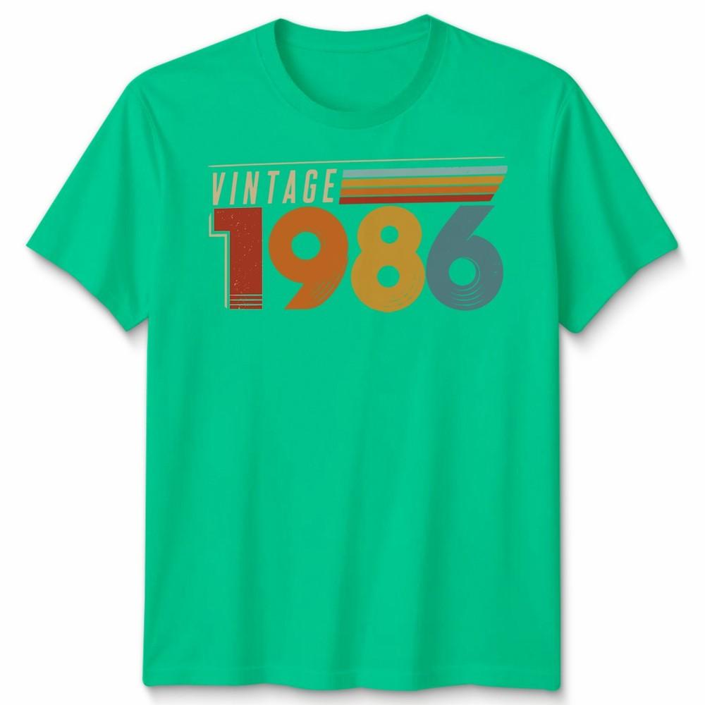 40th Birthday Unisext Shirt 1986 Bday Gift For Happy Birthday Tee Gift S