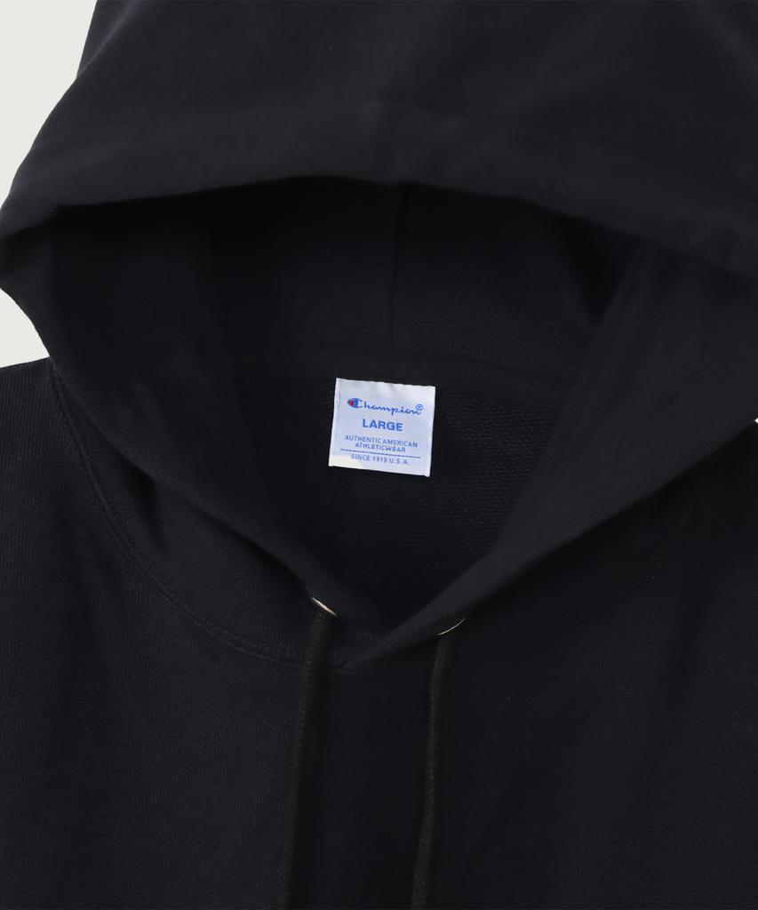 Big C Logo Oversized Hoodie Black
