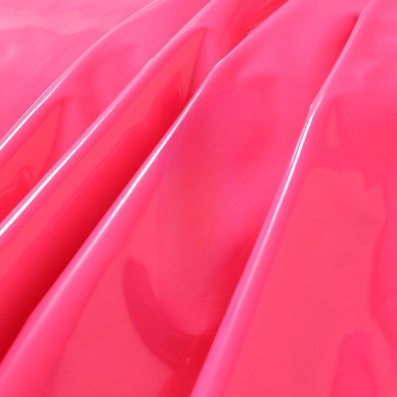 Waterproof 4 Sides Stretch Shiny Leather Fabric Per Meter for Upholstery Sofa Pillows Mat Bag Diy Sewing Cloth Thin Soft Plain