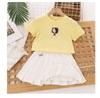 Girls' Summer Midi Pleated Skirt with Anti-Exposure Shorts