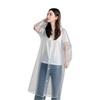 [FineGood] Raincoat, Eco-friendly EVA Material, Non-disposable Raincoat, Waterproof, Windproof, Heavy