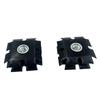 Plum Blossom Spring Washer, Sunflower Nut, M6 Mountain Bike Fork Tube and Display Stand Internal Connector Nut
