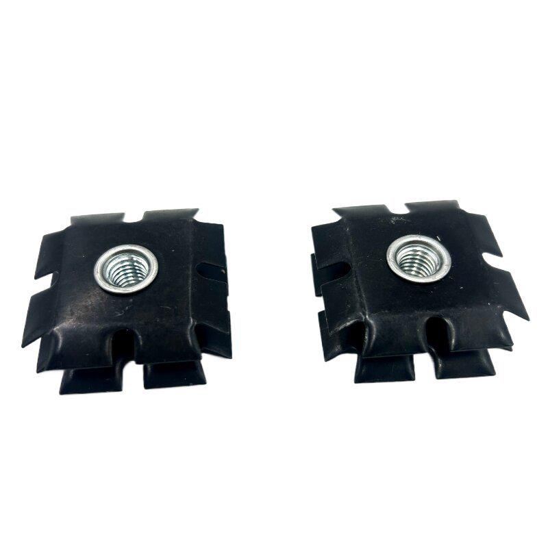 Plum Blossom Spring Washer, Sunflower Nut, M6 Mountain Bike Fork Tube and Display Stand Internal Connector Nut
