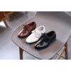 Scarpe in Pelle da Ragazzo Primavera e Autunno Nuove Stile Britannico Stringate Scarpe Singole per Bambini Scarpe Nere da Performance per Bambini e Studenti
