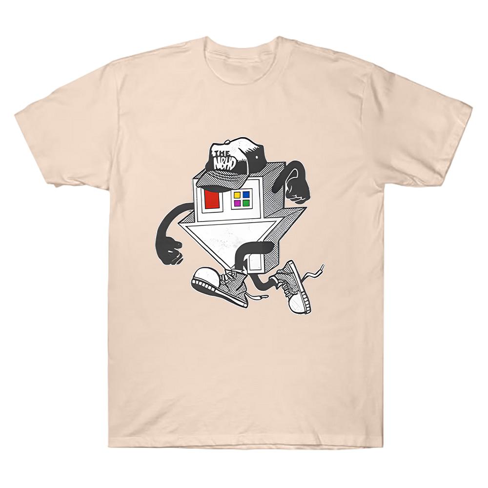 The Neighbourhood Running House T-Shirt Cotton Short-sleeved T-shirts Pop Harajuku Women Men Summer Fashion Top NBHD Streetwear