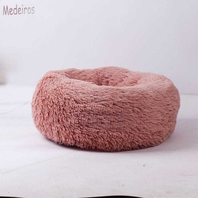 Cat Bed for Indoor Cat Winter Soft Round Sofa Bed Handmade for Small Kitten