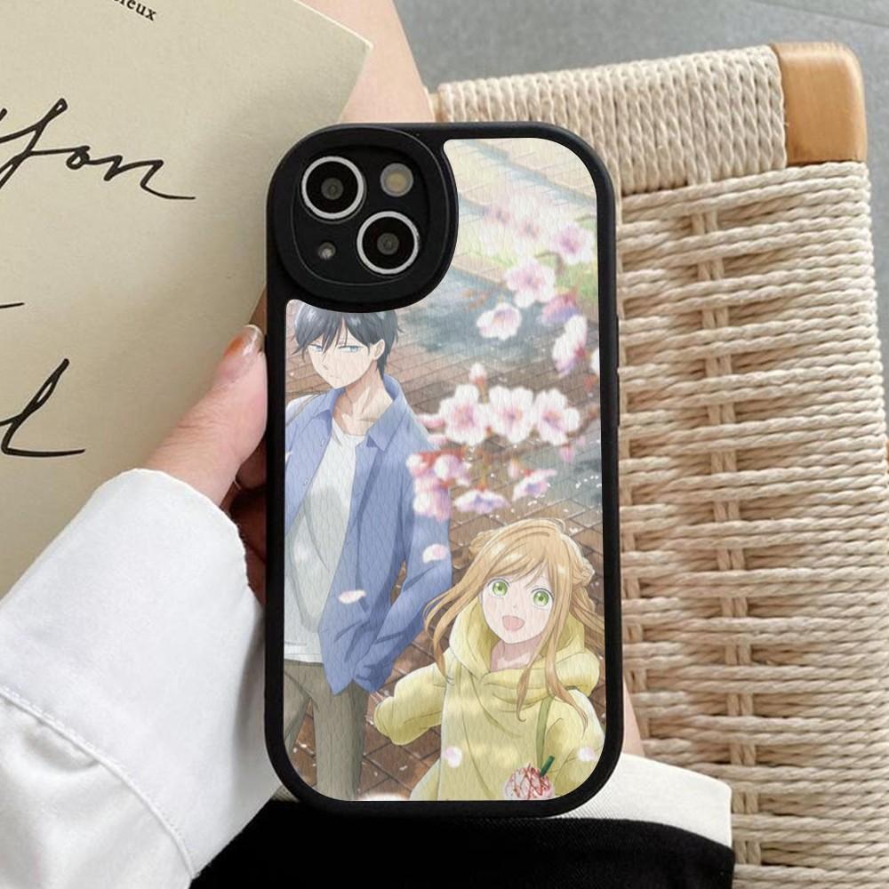 Anime My Love Story Yamada kun Lv999 Phone Case Hard Leather For iPhone 14 13 12 Mini 11 14 Pro Max Xs X Xr 7 8 Plus Fundas