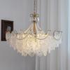 Classic Retro French Glass Crystal Chandelier for Living Room, Restaurant, or Bedroom