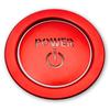 MARUHADO Engine Start Button Cover for Toyota Aluminum Car Starter Ring Button Ring Red