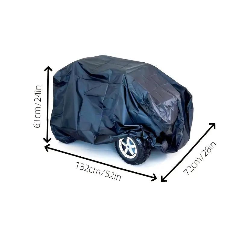 4WD RC Off-Road Electric Toy Car Cover, for Kids Ride-On Vehicle, Waterproof Sunproof Dustproof Full Coverage Sleeve