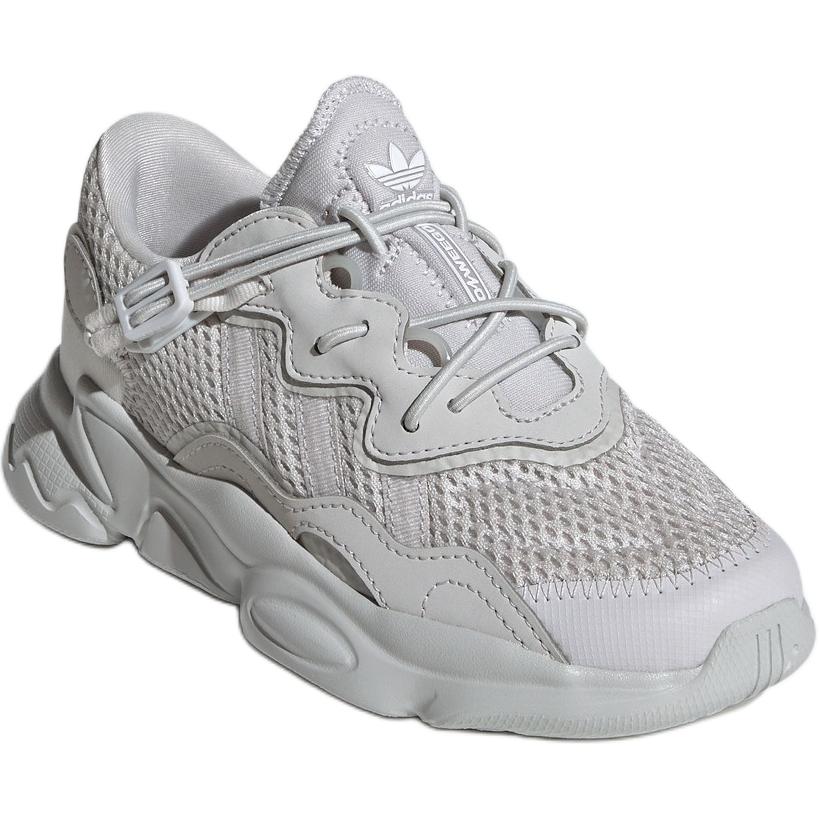 Adidas Originals Ozweego Comfortable Versatile Low-Top Kids Casual Shoes Kids Sneaker Gray JQ5397