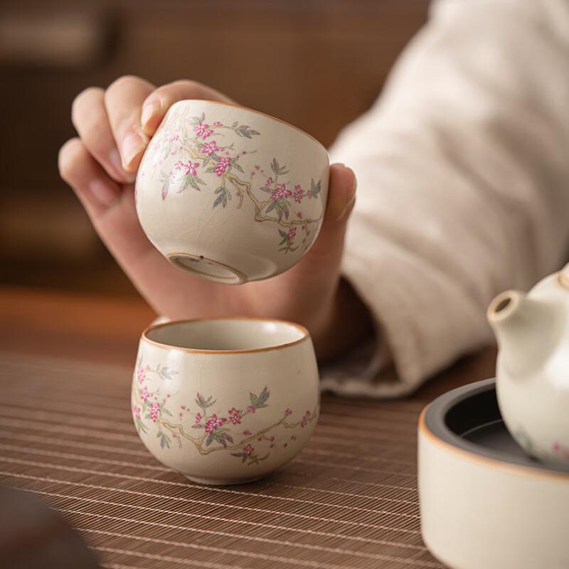 Zhinianhua Ru Kiln Kung Fu Teacup Set