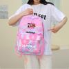 3Pcs/set Anime Demon Hunters Printed Backpack with Shoulder Bag Pengcil Case for Teenager Large Capacity Waterproof Bookbag Back To School Gift