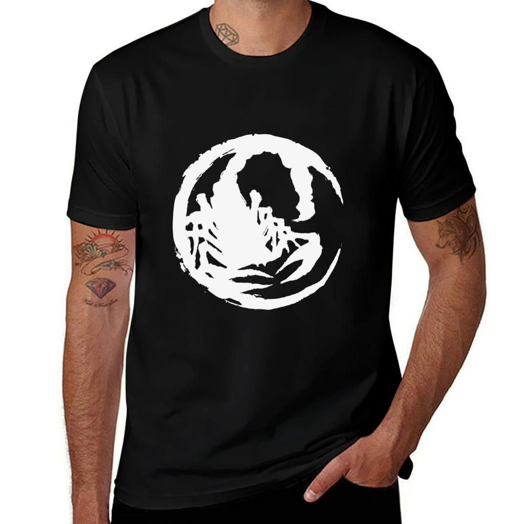 Scorpion Mon (White) TShirt Plus Size Solid Color TShirt