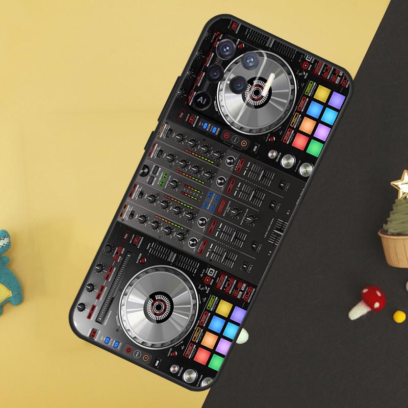 Electronic Music DJ Controller Mixer Case For Oppo A60 A80 A40 A15 A16 A17 A57 A94 A74 A54 A76 A96 A18 A38 A58 A78 A98 A5 A6 Pro