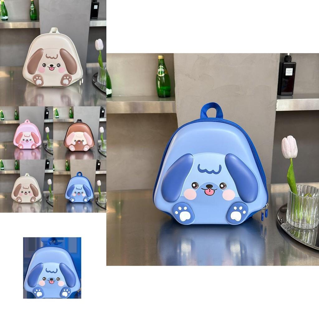 Adorable Cartoon 3d Dog Backpack For Kids With Lightweight Eva Material And Fun Colors