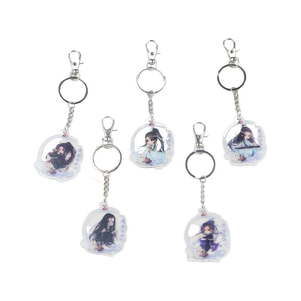 Of Demonic Lan WangJi Wei Wuxian Bag Pendant Key Ring Holder Key Rings Mo Dao Zu Shi Keychain