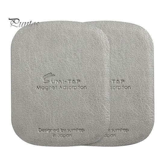 

2 шт., магнитный железный лист, универсальный сильный всасывающий мини-автомобильный держатель для телефона, магнитный железный лист, наклейка для мобильного телефона серый