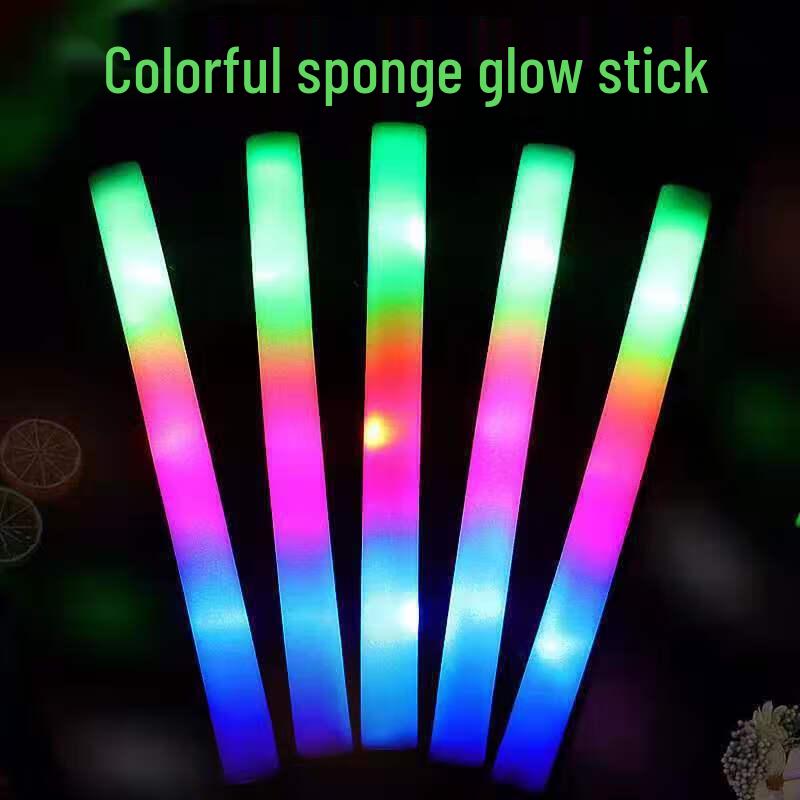 Sponge Glow Sticks (10-Pack)