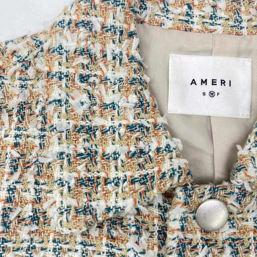 AMERI 01310660040 VESTE TWEED JOUETTE Veste Tweed M BeigeOccasion