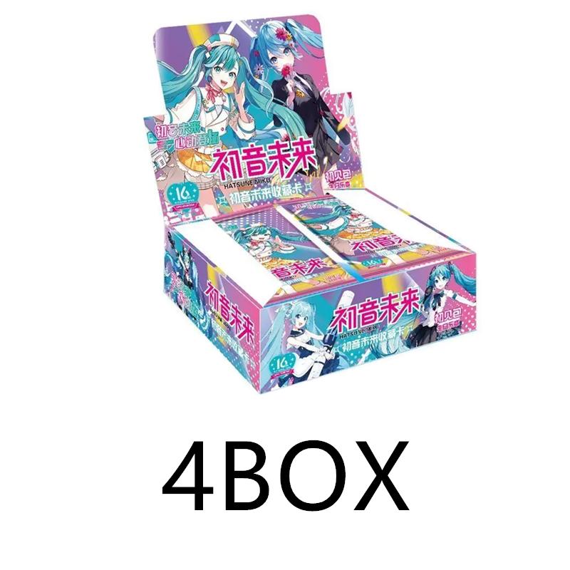 Hatsune Miku Card Character Card Anime Peripheral Whole Box Collection Card Exquisite Children's Gifts Toys Bookmark Postcard