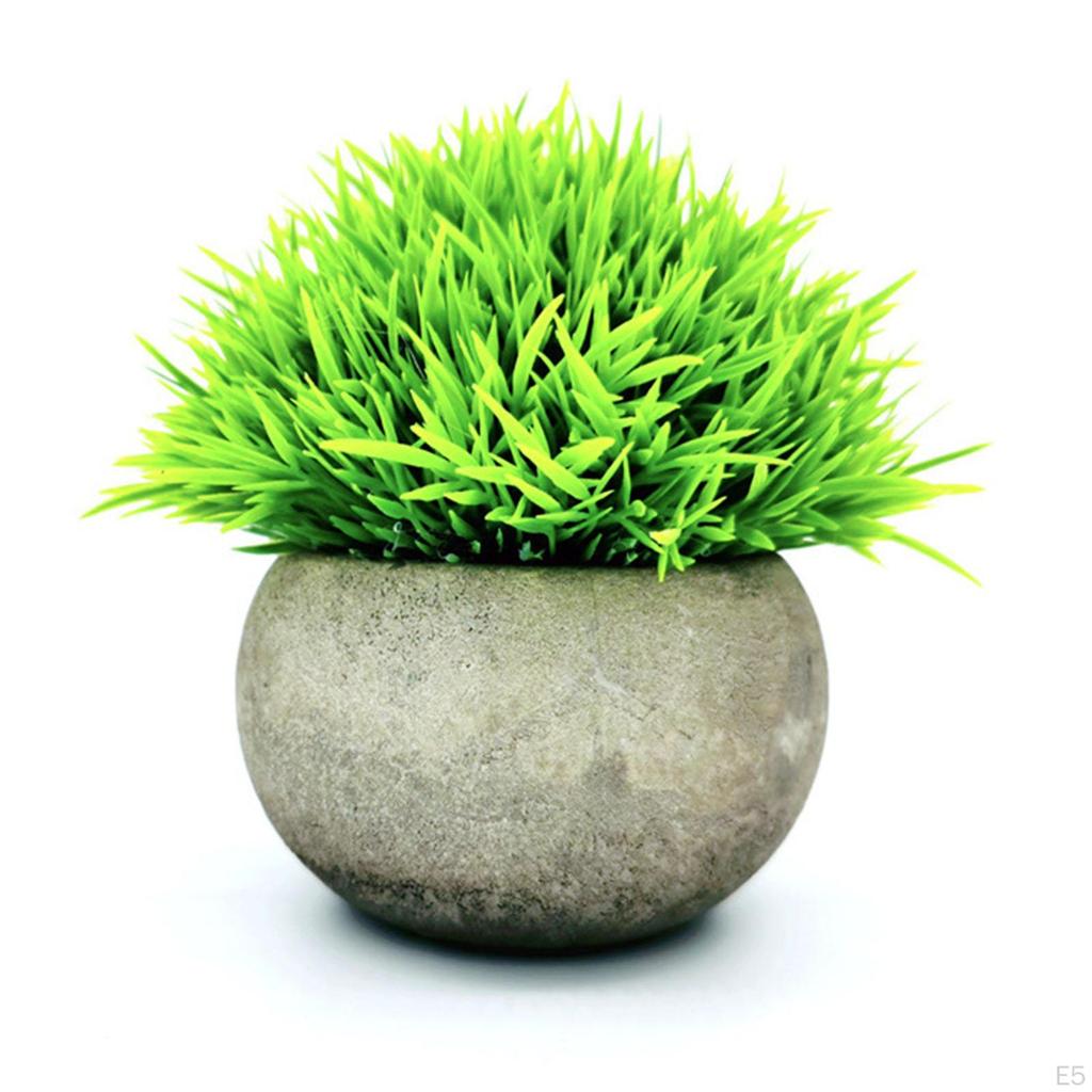 Artificial s PU Material Potted Ornament Housewarming Gifts Craft Bonsai Small for Garden Desktop