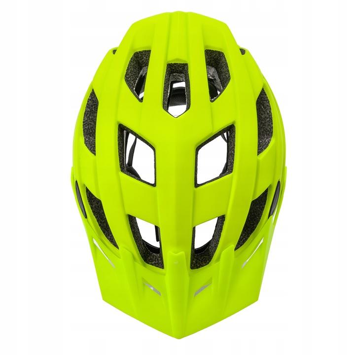 Kask Rowerowy Meteor Street L 58-61 In-Mold Żółty