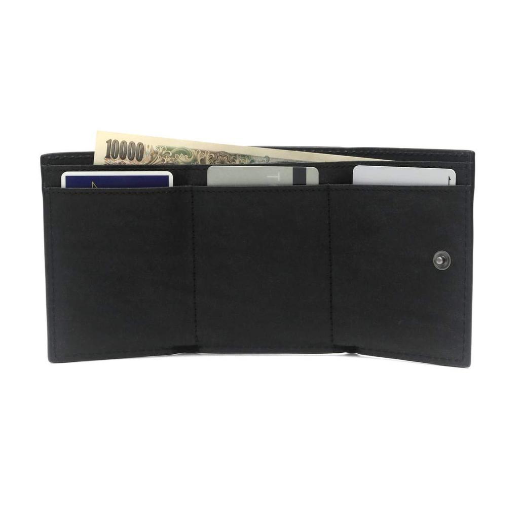 Trifold Wallet Genuine Leather Buona Red [Baggy Port] ZYS-2409 Men's BP-ZYS2409-RE